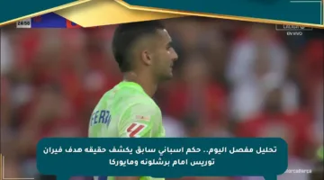 🔍 تحليل مفصل اليوم.. حكم إسباني سابق يكشف حقيقة هدف فيران توريس أمام برشلونة ومايوركا